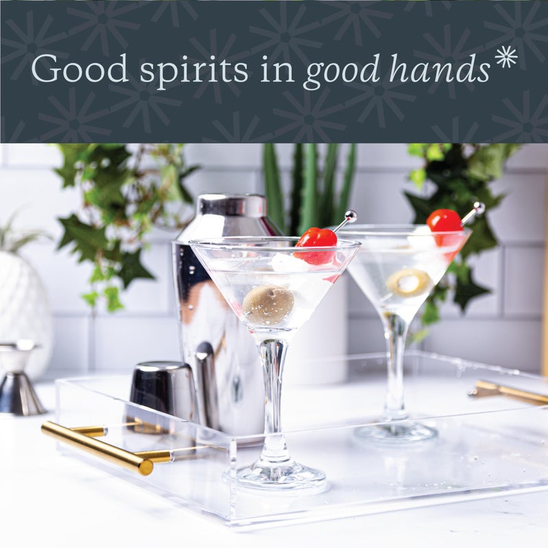 Vikko Martini Glasses Set of 6, 5.2 Ounce Cocktail Glasses with Stem, Elegant Cosmopolitan Glasses for Martinis and Cockatails, Dishwasher Safe, Durable Manhatten Glasses - Image 4
